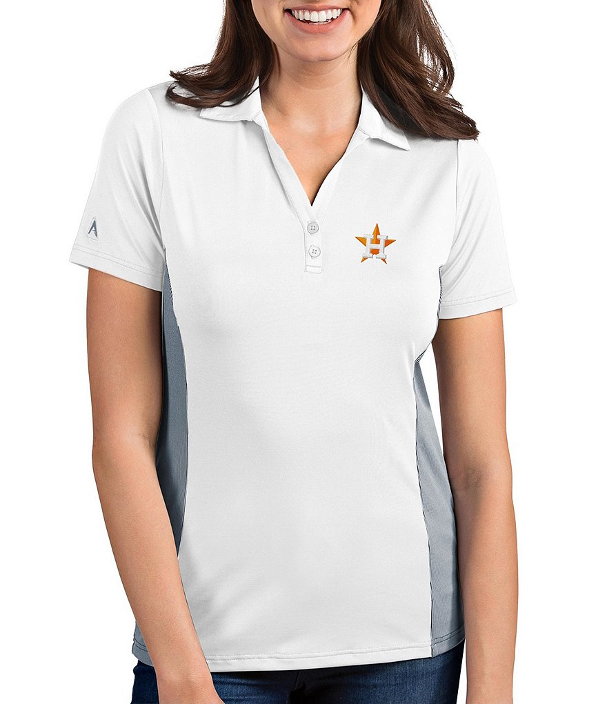 Antigua Women's MLB Venture Short-Sleeve Polo Shirt