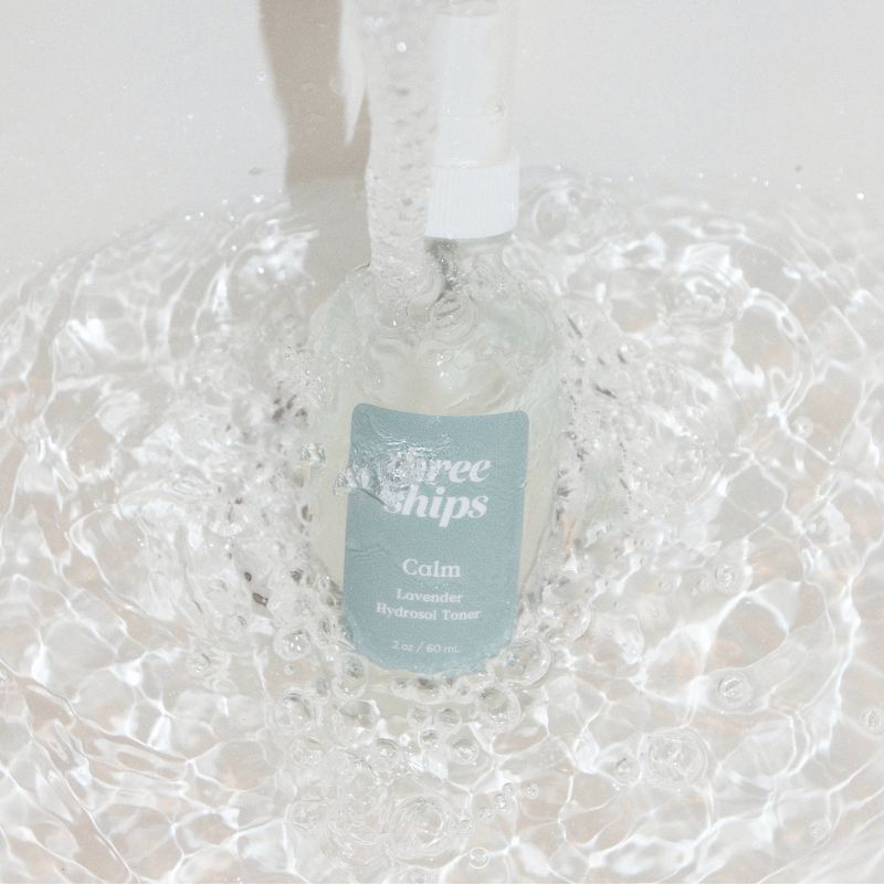 Three Ships Calm Lavender Hydrosol Toner - 2.03oz