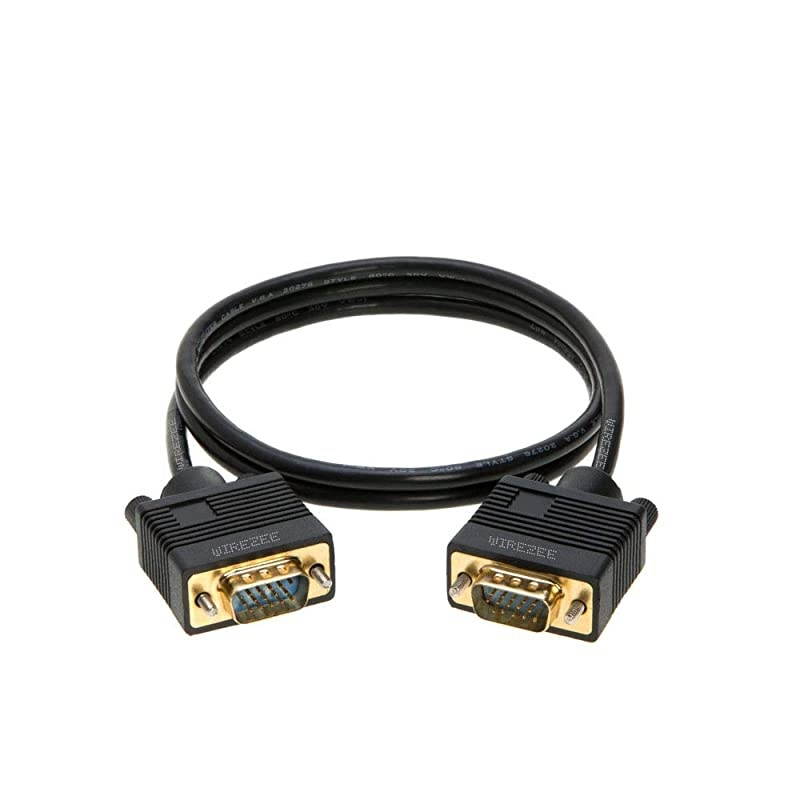 Cable SSuper Video Cord Male 15 PIN Wire Monitor 3ft 6ft10ft 15ft 25ft 30ft 50ft 100ft 3FT