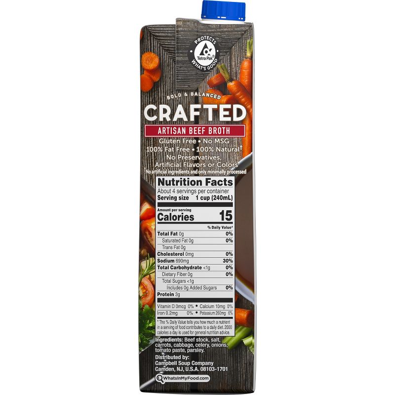 Swanson Crafted Artisan Beef Broth - 32oz