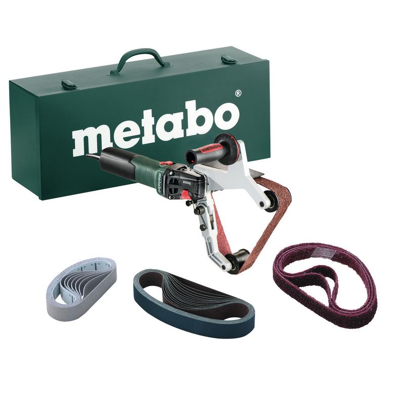 Metabo 602243620 13.5 Amp RBE 15-180 Tube Belt Sander Set