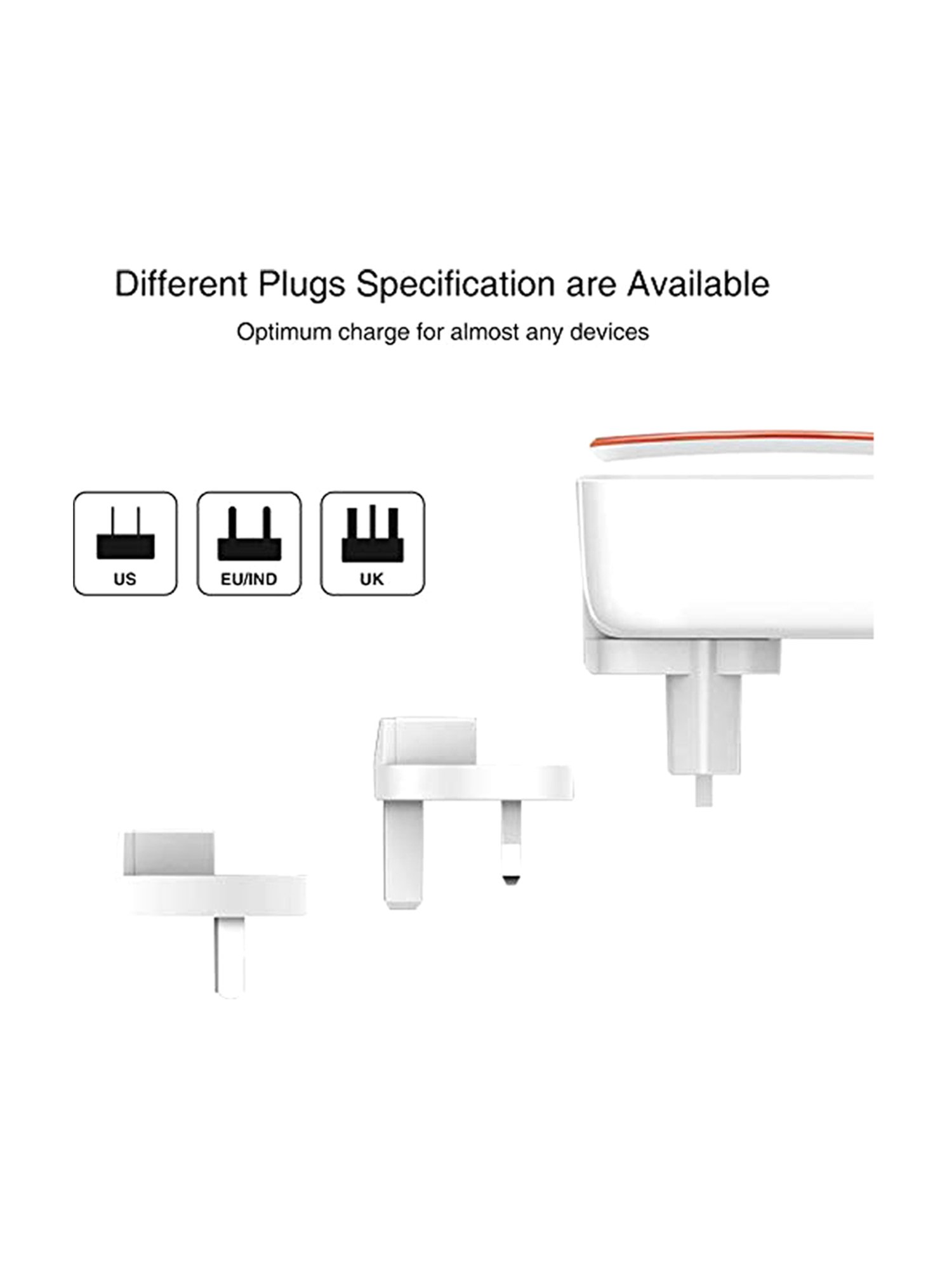 Powerup Travel Pack Mobile Charging Kit Combo Car Charger Adapter (Black/White)