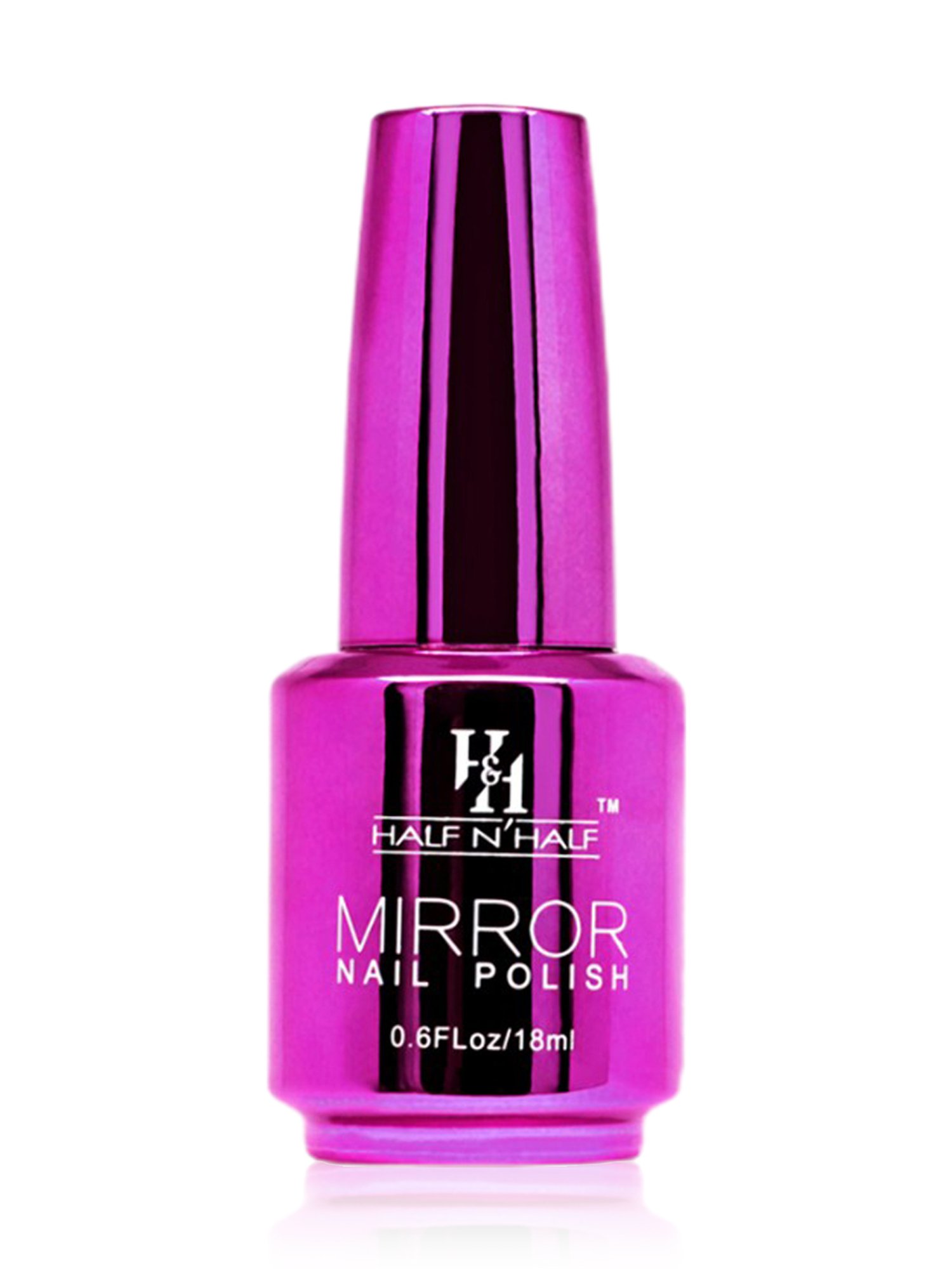 Half N Half Mirror Nail Polish Magenta - 18 ml