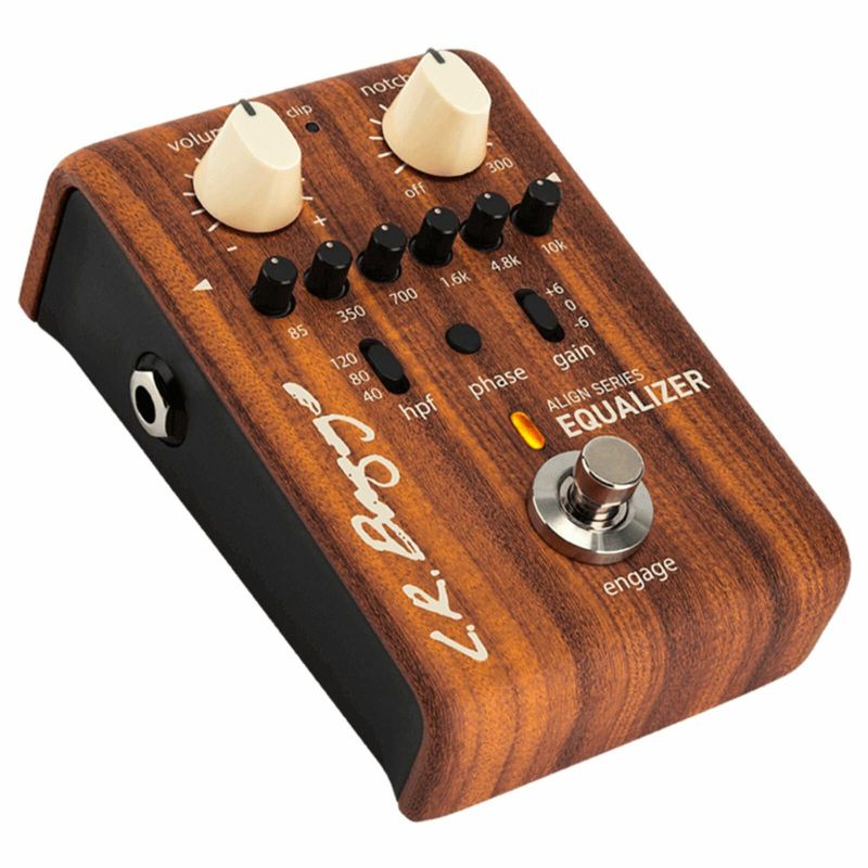 LR Baggs Align Equalizer Acoustic Guitar 6-Band EQ Active DI Pedal Stompbox