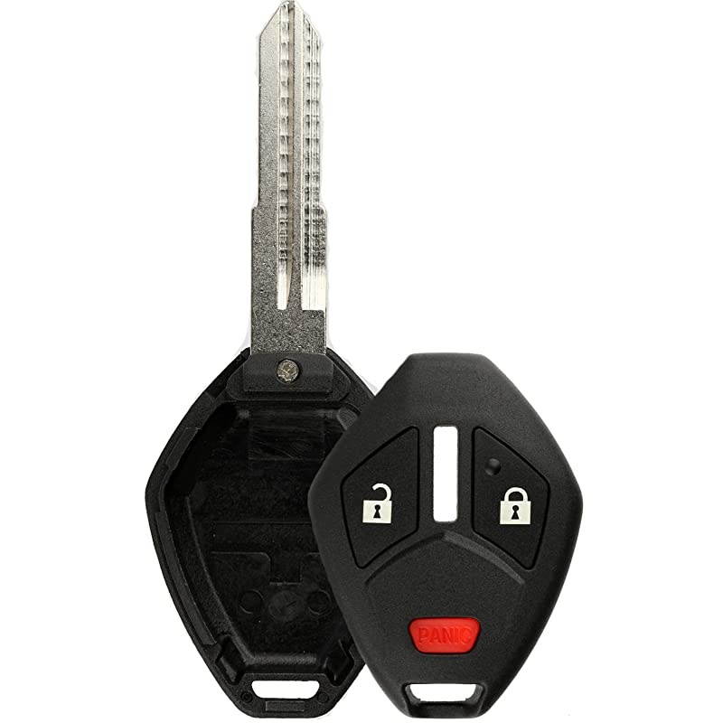 Keyless Entry Remote Uncut Blank Car Key Blade Fob Case Shell Button Pad Outer Cover Repair