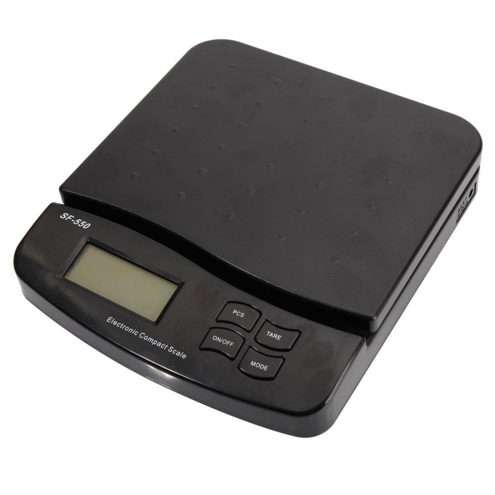New 400lb Digital Shipping Scale 16.75" x 13.75" Platform Floor Bench