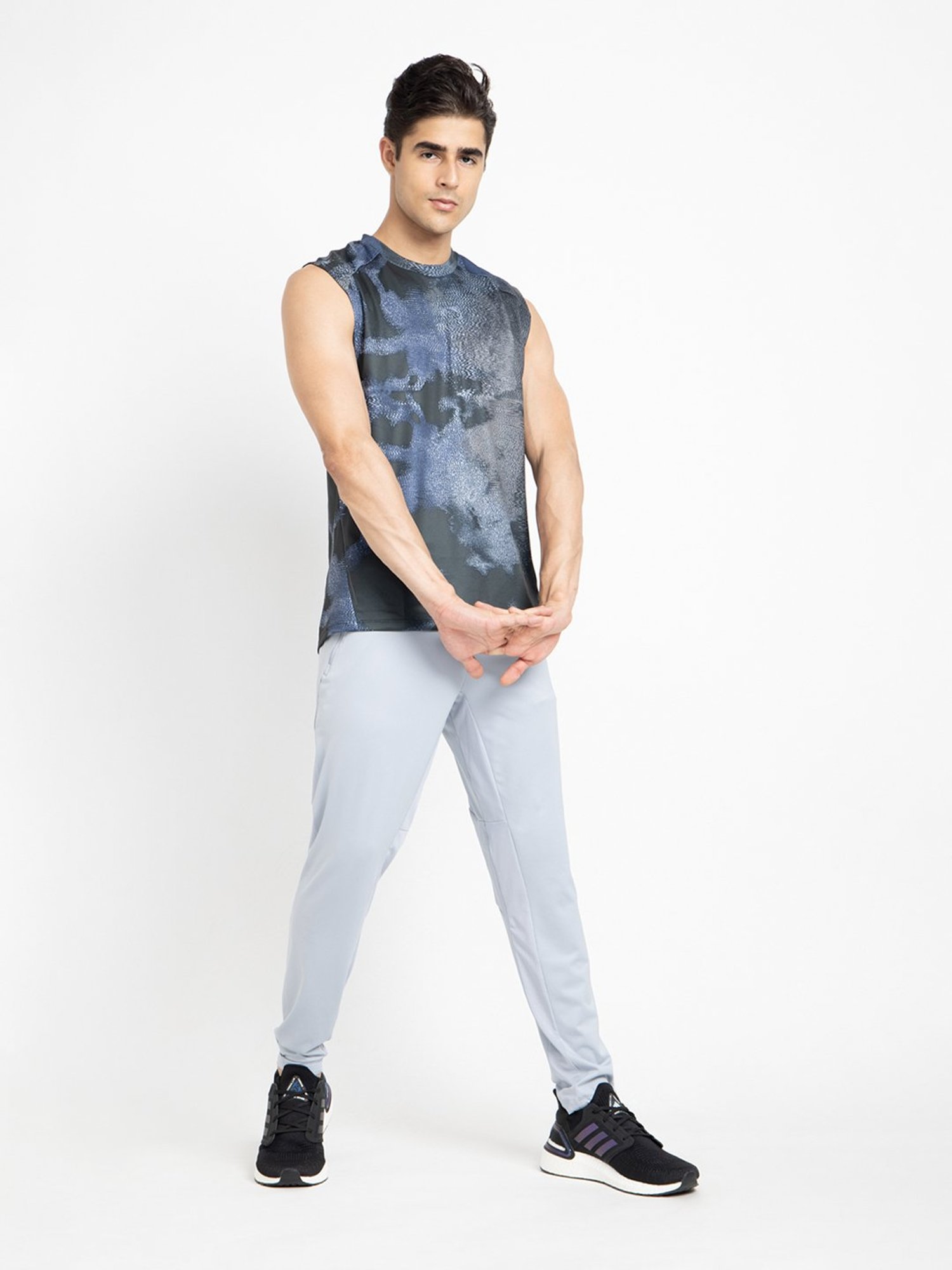 adidas Multicolor Printed Round Neck T-Shirt