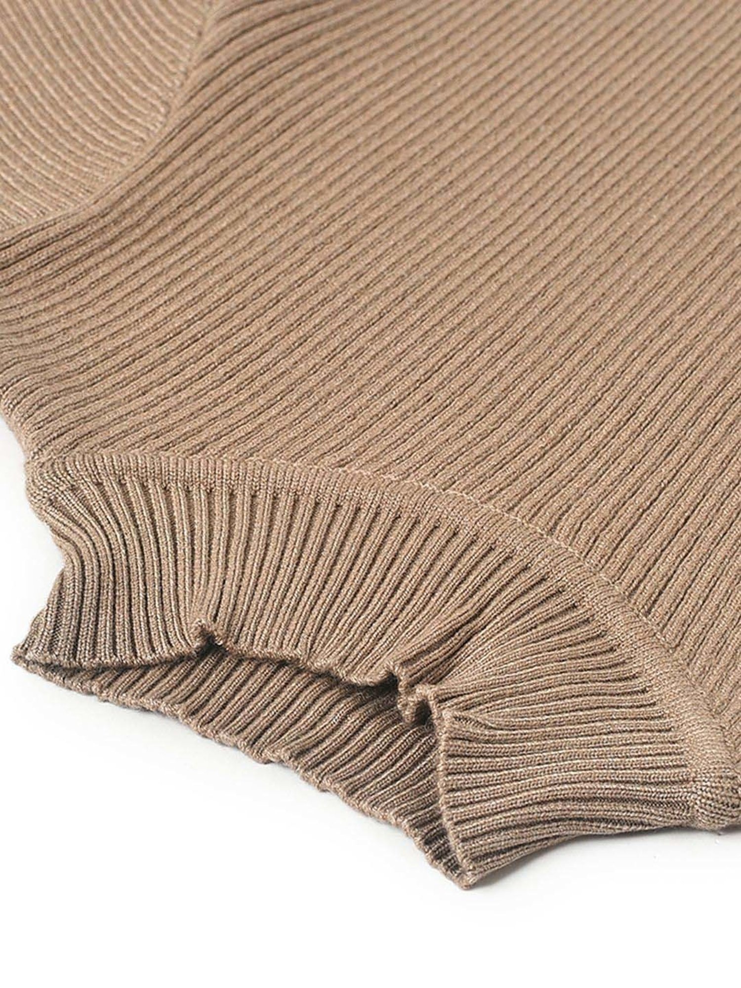 MiArcus Kids Brown Regular Fit Full Sleeves Sweatshirt