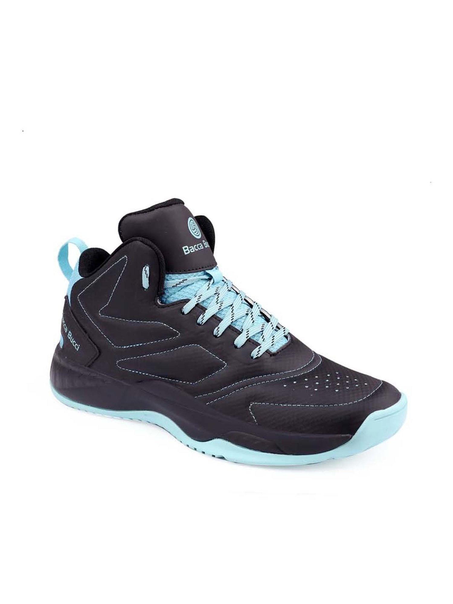 Bacca Bucci Men's COURTFLEX Black Basketball Shoes