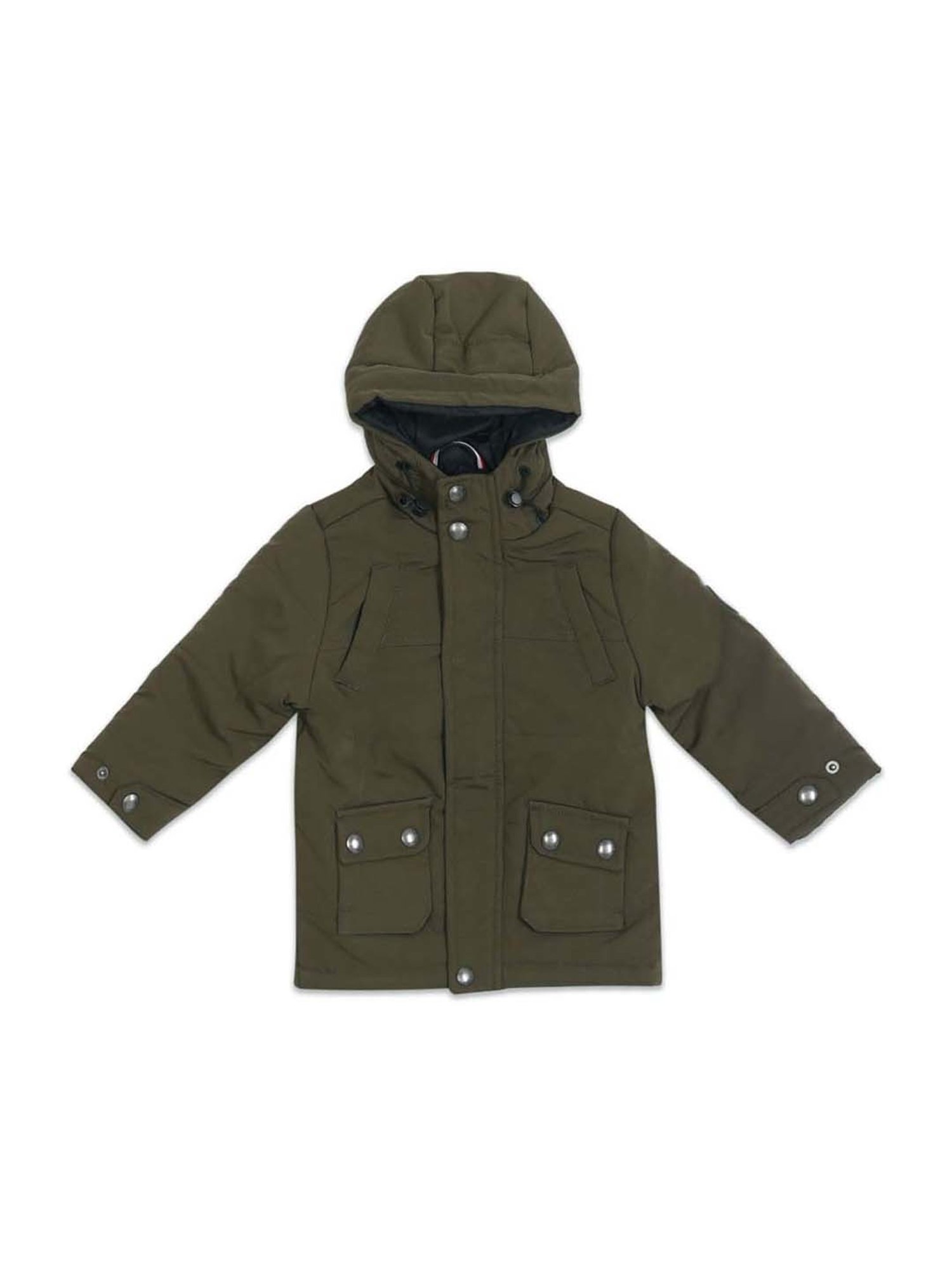 U.S. Polo Assn. Kids Green Regular Fit Full Sleeves Jacket