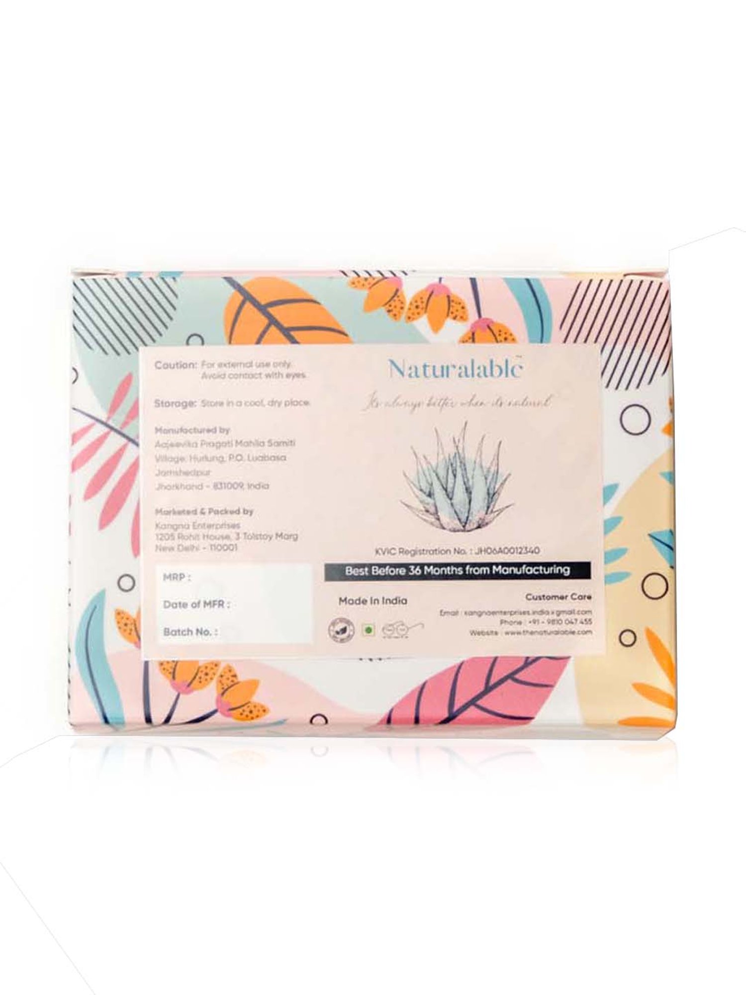 Naturalable Aloe Lavender Soap - 100 gm