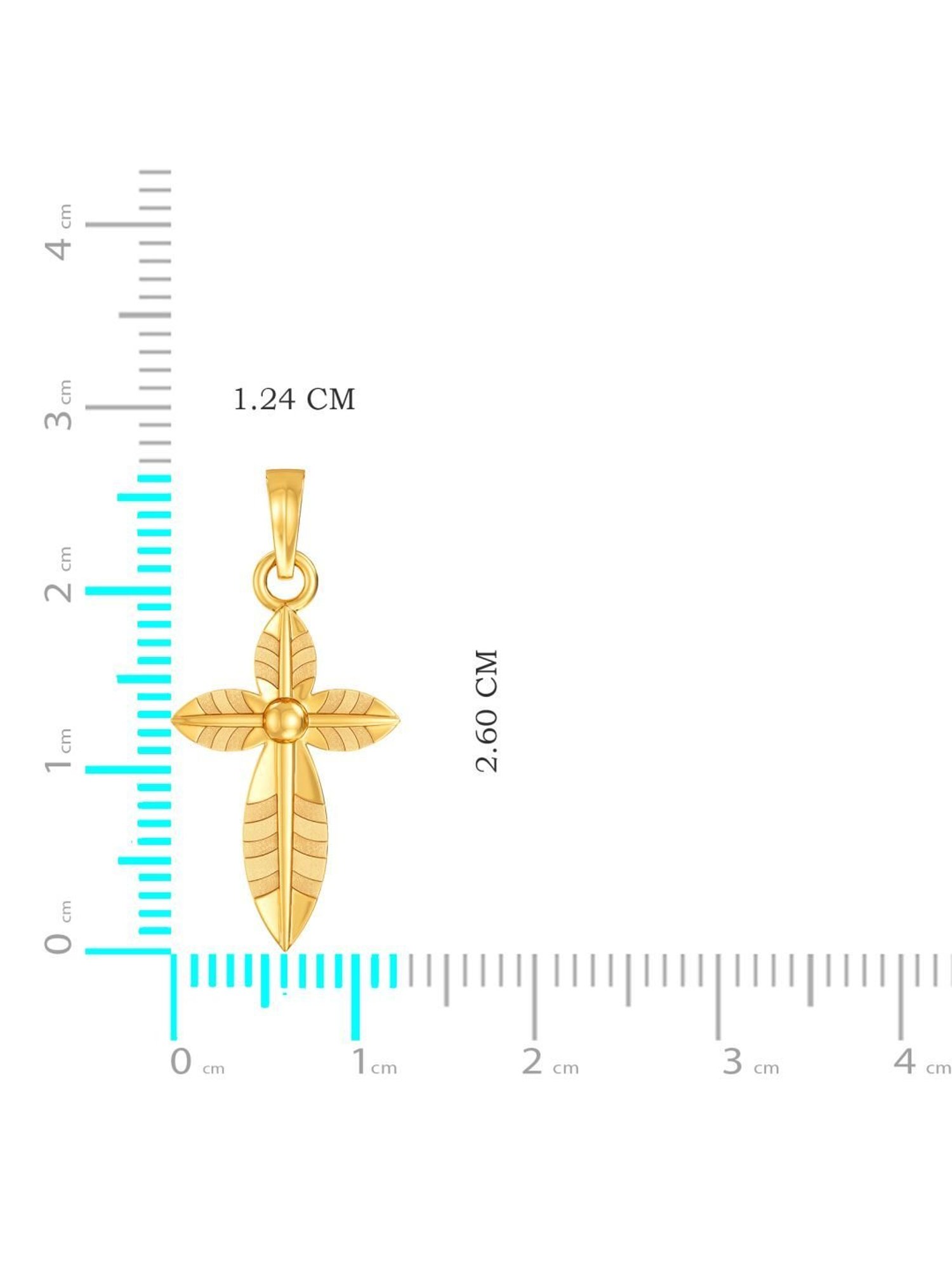 CKC Sacred Rudraksha Gold Pendant: Single Loop Elegance