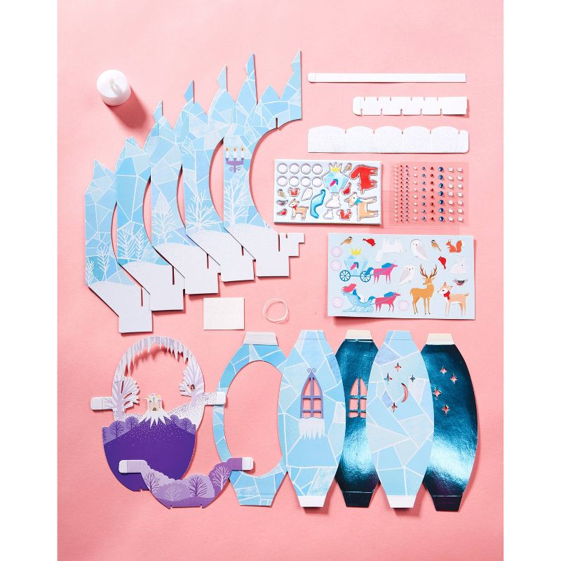 Bright Stripes Lantern Lands - Ice Palace Fantasy