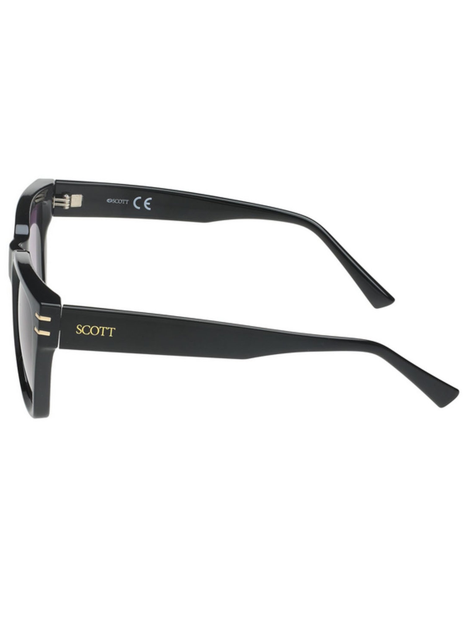 SCOTT Grey Wayfarer UV Protection Sunglasses for Men