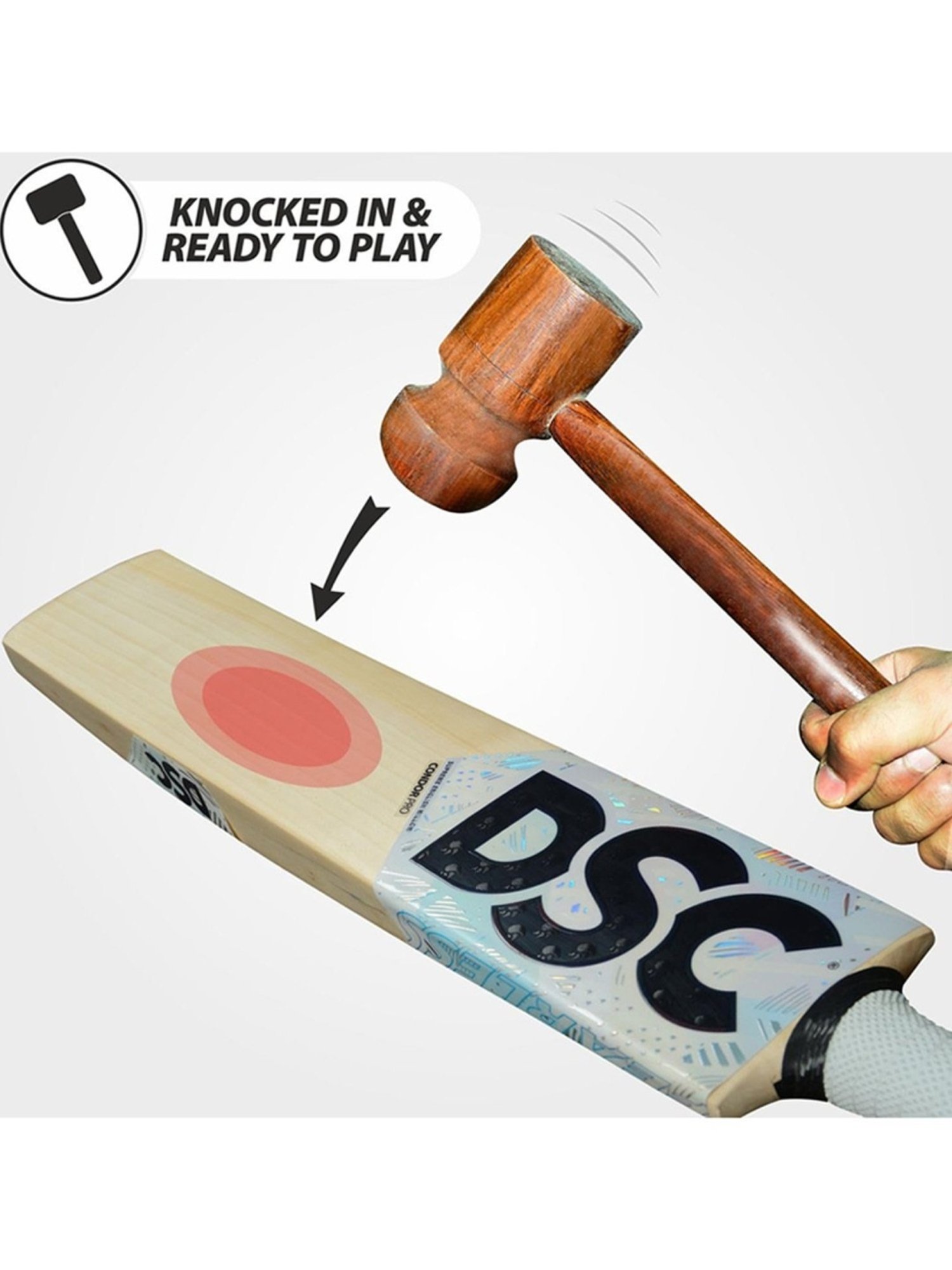 DSC Condor Motion English Willow Cricket Bat Size - 3