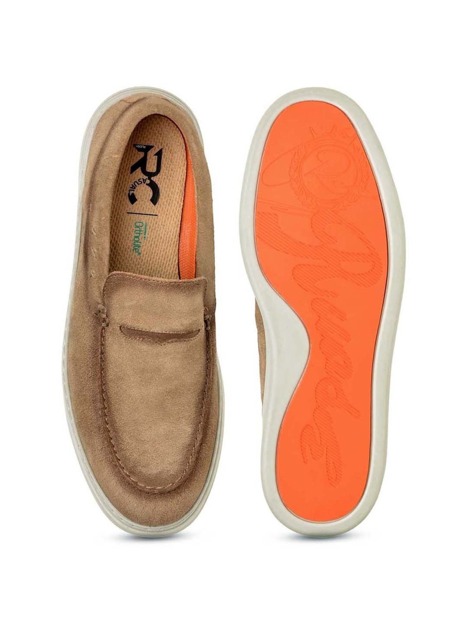 Ruosh Men's The Delle Tan Loafers