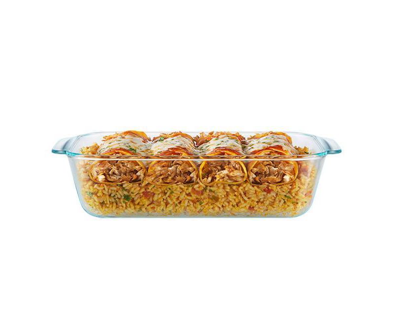 Pyrex 7"X11" Deep Glass Bakeware