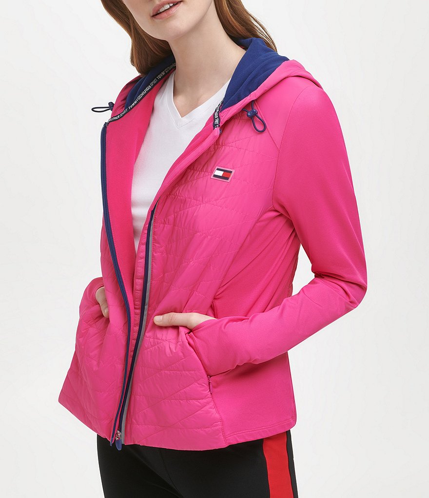 Tommy Hilfiger Sport Lightweight Quilted Hooded Jacket