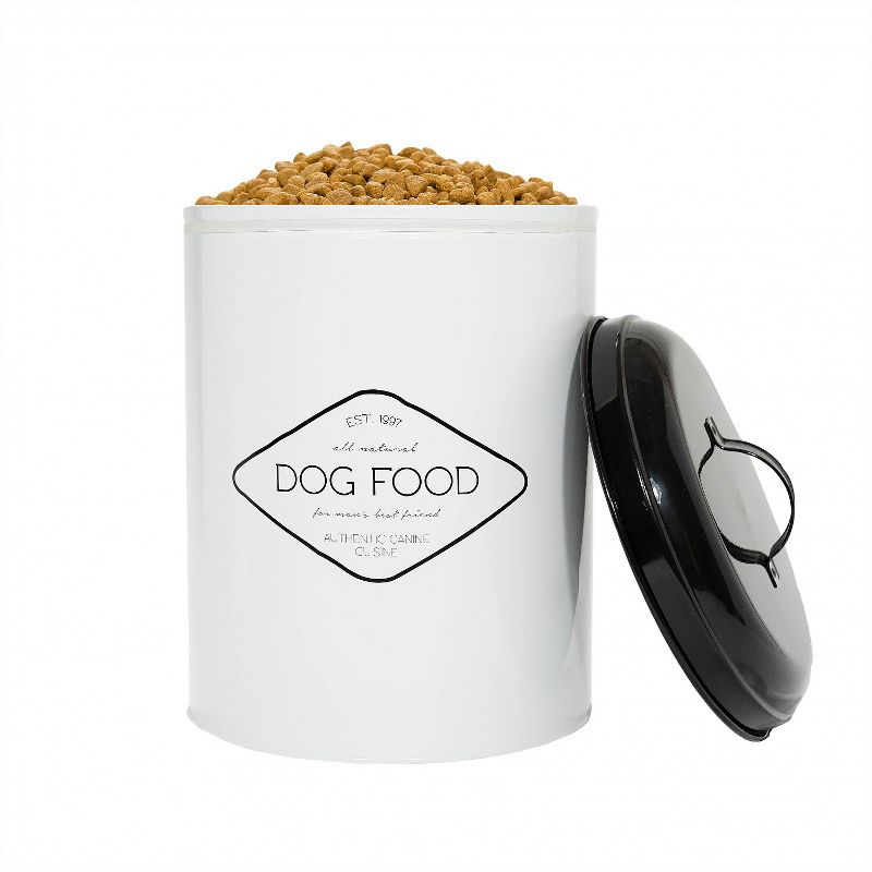 Amici Pet Buster Metal Food Bin, All Natural