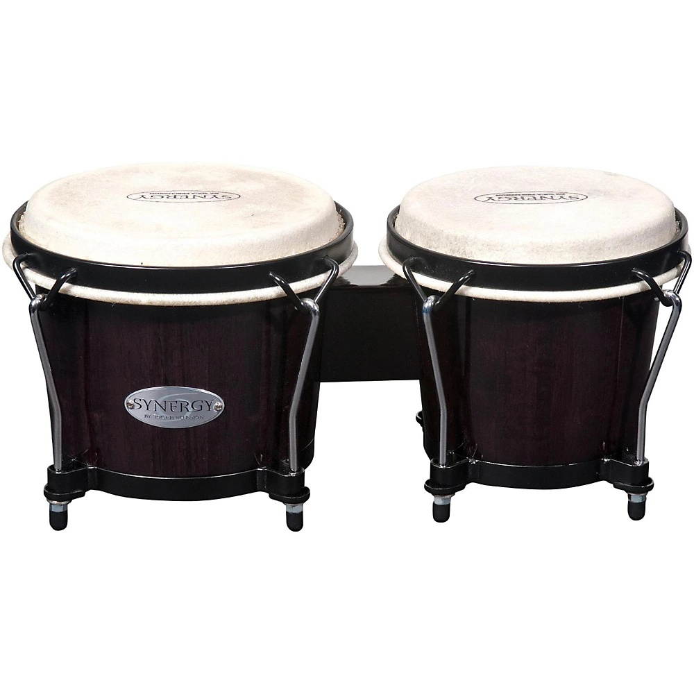 Toca Synergy Conga Set with Stand and Bongos Transparent Black