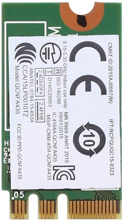 SOONHUA 2.4G+5G Dual-Band Wireless Network Card QCNFA435 NGFF M.2 Interface for Lenovo IdeaPad