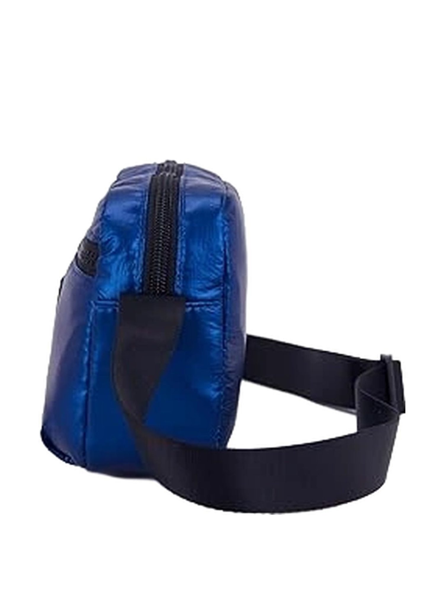 Nautica Blue Solid Medium Sling Handbag