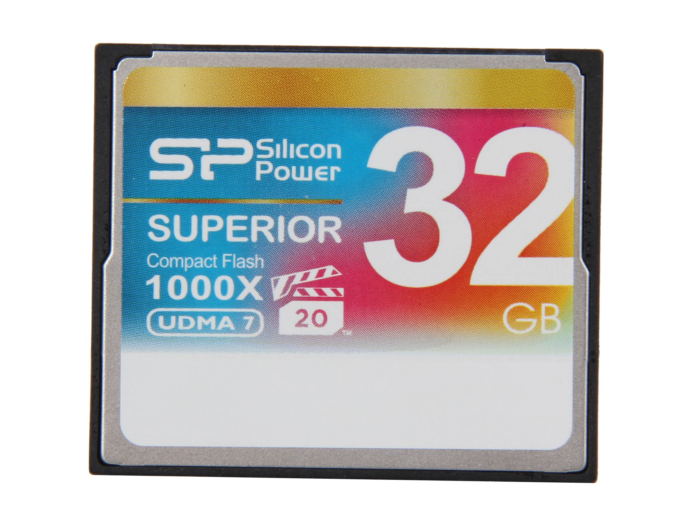 Silicon Power Superior 64GB Compact Flash (CF) Flash Card Model SP064GBCFC1K0V10