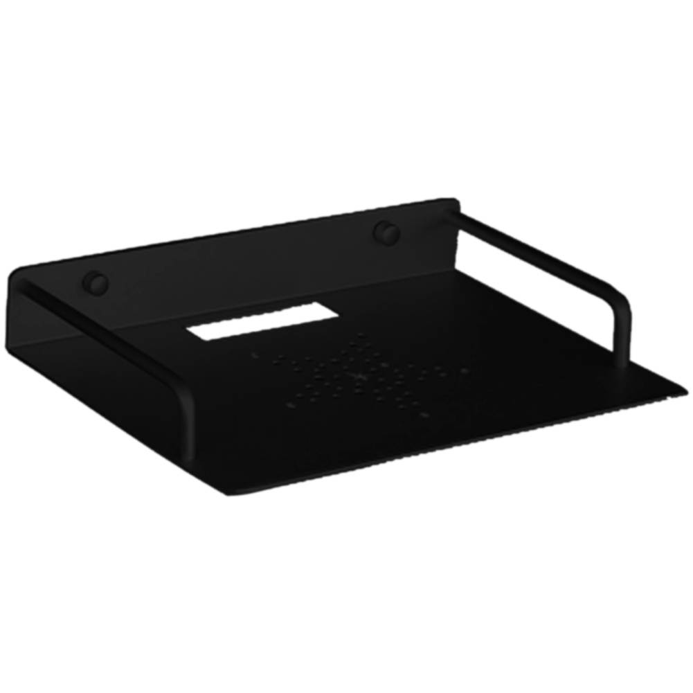 Wall Mount DVD Player Stand Rack Aluminum Home Router Holder TV Box Shelf Black L