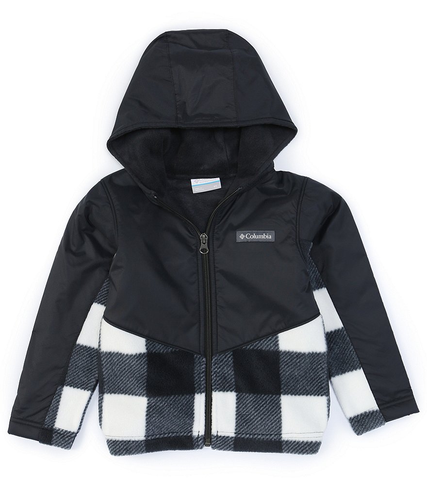 Levi's&reg; Little Boys 2T-7 Denim/Fleece Hooded Trucker Jacket