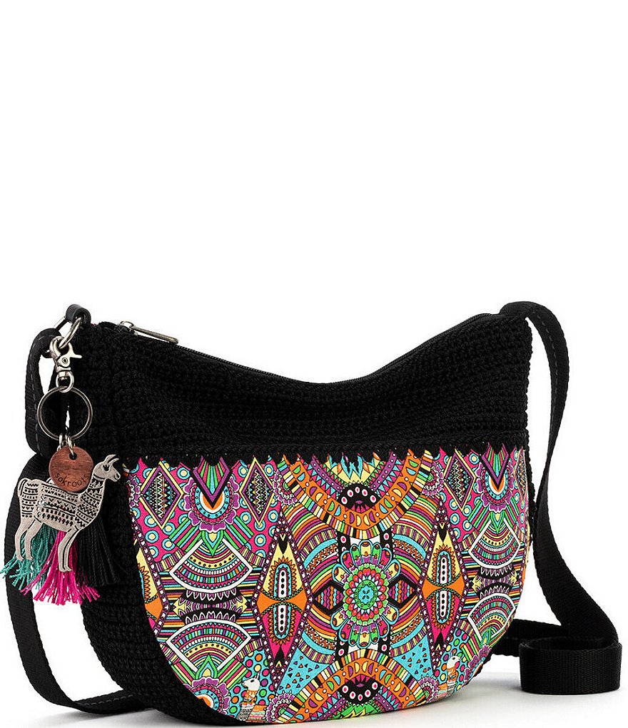 Sakroots EcoTwill Collection Ryder Crescent Crossbody Bag