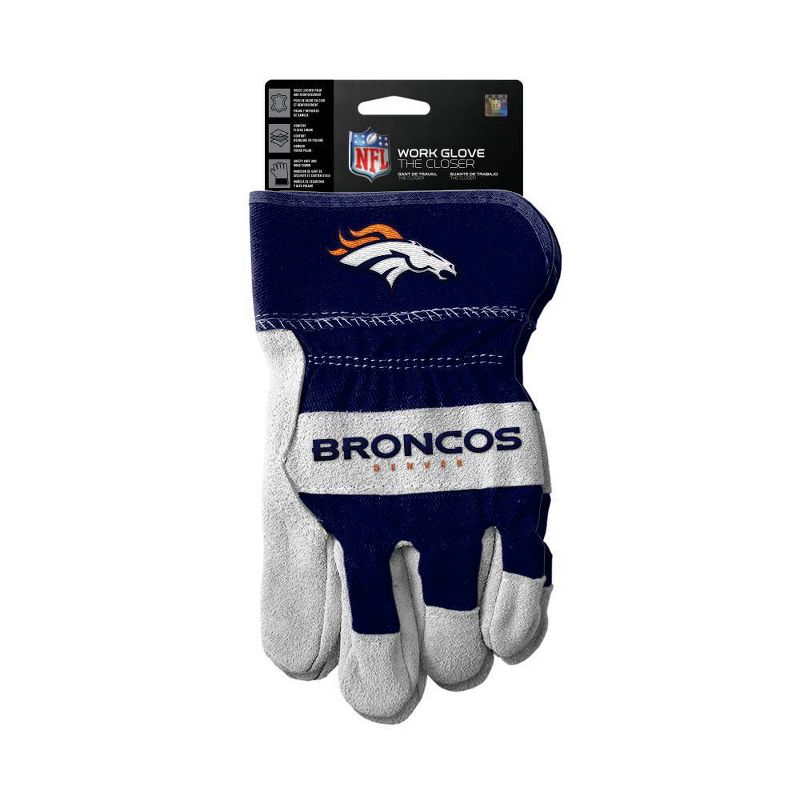 NFL Denver Broncos "The Closer" Work Gloves