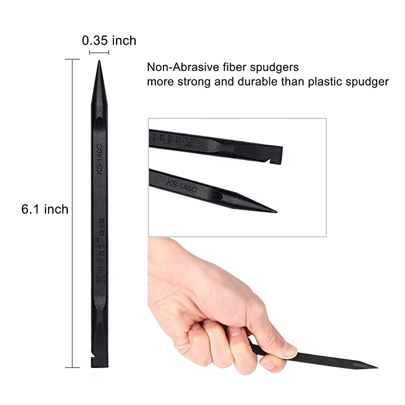 5pcs MacBook Repair Tool Kit Precision P5 Pentalobe Screwdriver T5 Torx and PH000 Phillips Screwdriver with UltraThin Steel and Nylon Spudgers for MacBook Pro amp MacBook Air with Retina Display