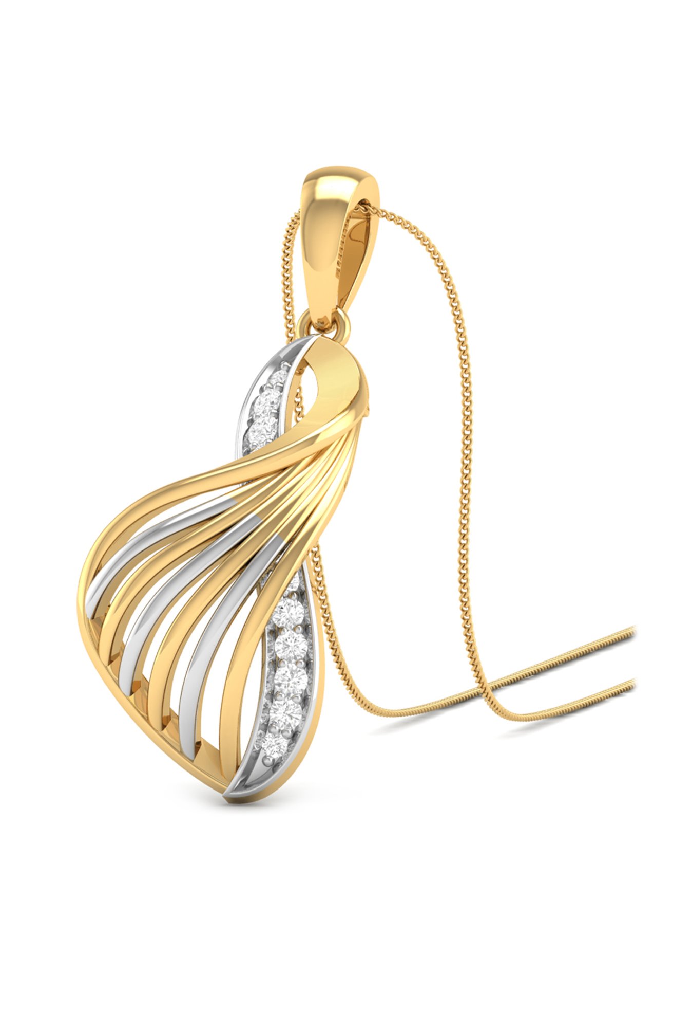 PC Jeweller Delano 22 kt Gold Pendant without Chain