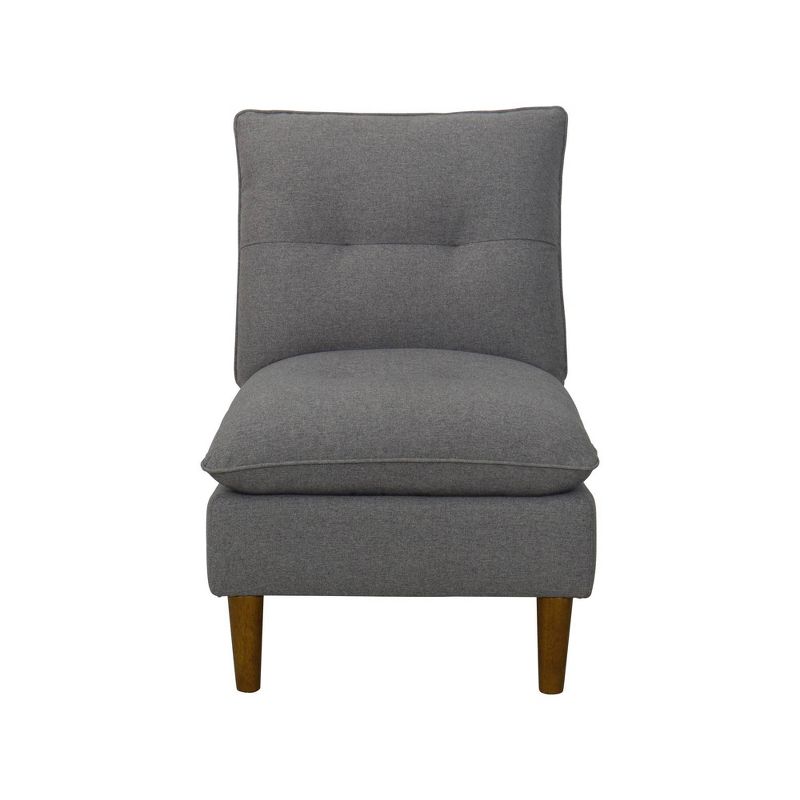 Pillowtop Accent Chair Gray - HomePop
