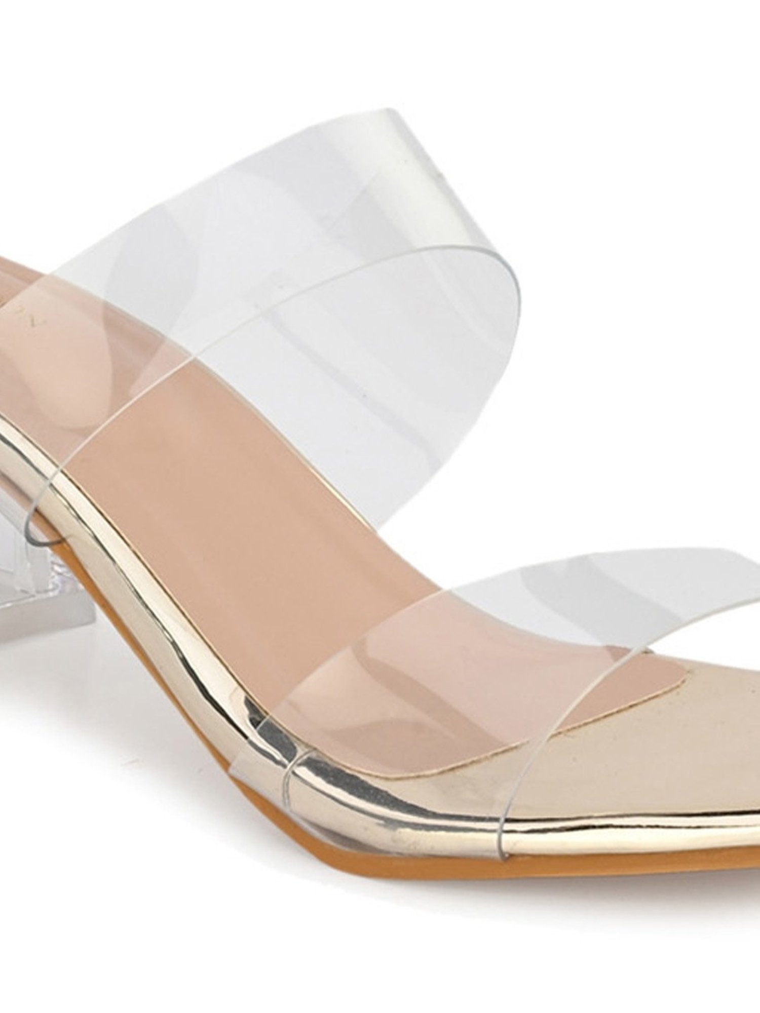 Clog London Women's Gold Casual Sandals