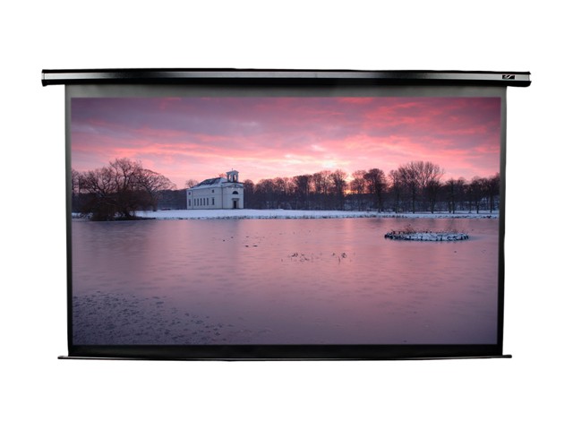 Elitescreens 150" Electric VMAX2 Ceiling/Wall Mount Electric Projection Screen (150" 16:9 AR) (MaxWhite) VMAX150XWH2