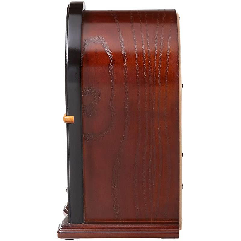 CR31D Companion Retro AmFM Tabletop Radio with Bluetooth Receiver Walnut