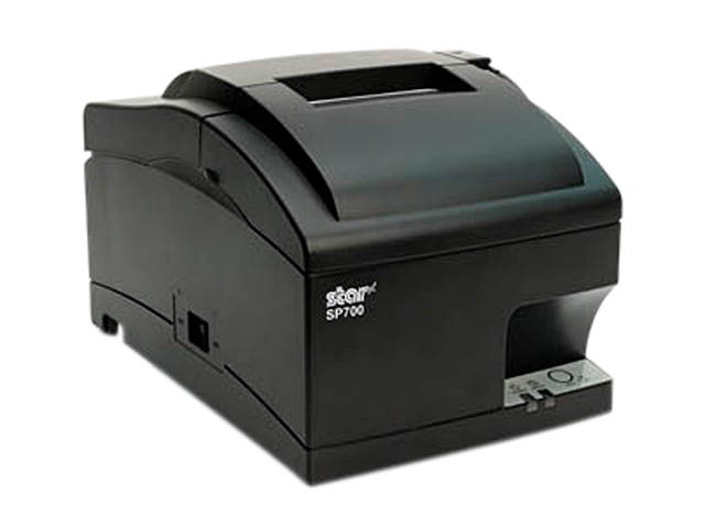 Star Micronics 37966020 SP700 Series Impact Dot Matrix Receipt Printer, Gray - SP742CLOUDPRNT GRY US