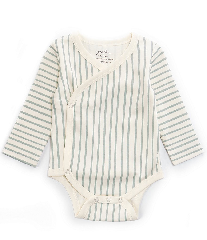 Aden + Anais Baby Boys 6-9 Months Long-Sleeve Blue Moon Footed Coverall