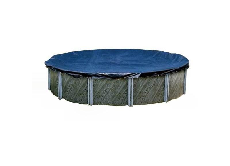 Swimline 18' Round Above Ground Swimming Pool Cover + 4'x8' Closing Air Pillow