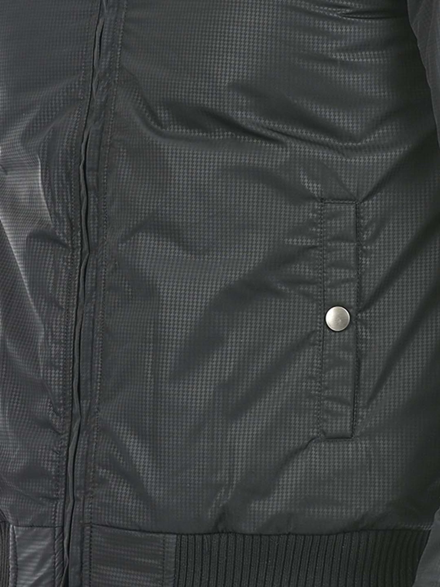 Lawman Pg3 Black & Olive Regular Fit Check Reversible Jacket