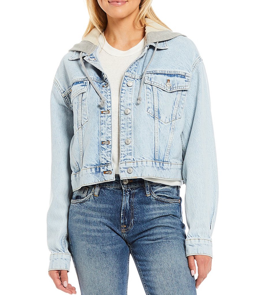 Free People Rumors Denim Jacket
