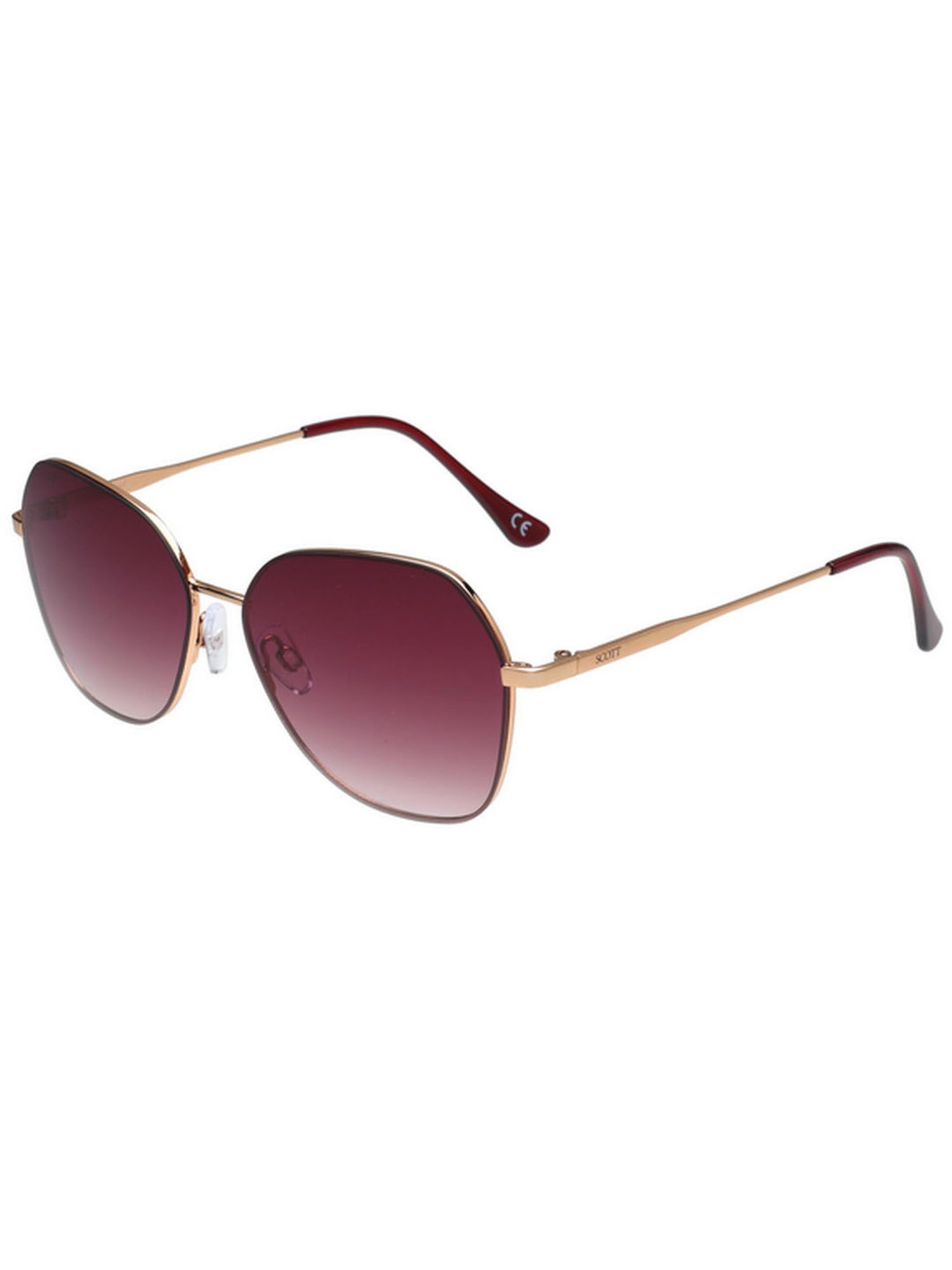 SCOTT Pink Geometric UV Protection Sunglasses for Women