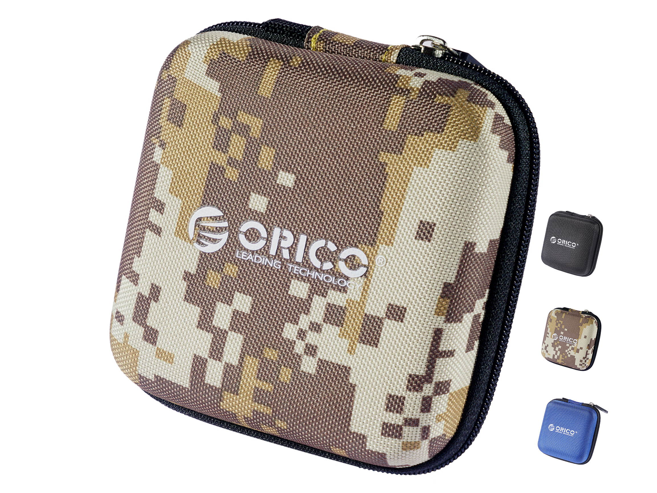 ORICO Mini Accessories Storage Bag For Earphone Headphone Charger Cable Organize Anti-Shock, Waterproof/Underwater, Water-Resistant  PH-EH1