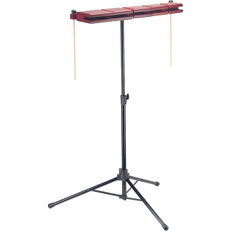 Stagg 5-Piece Wooden Temple Block Set 25 in.