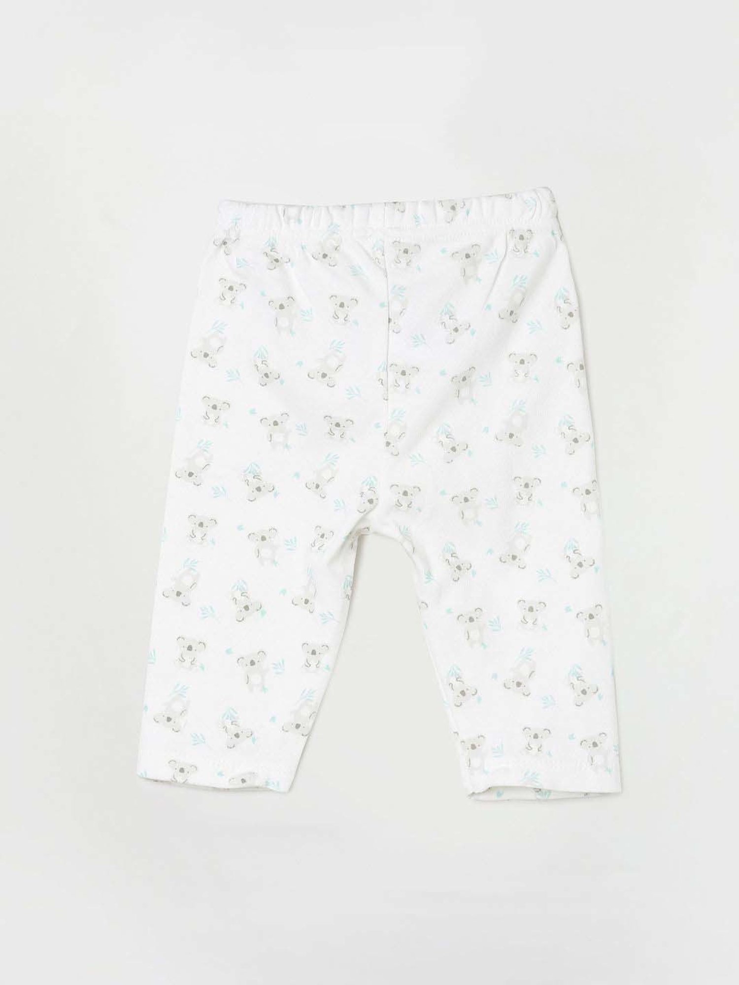 Juniors by Lifestyle Kids White & Blue Cotton Printed T-Shirt Set