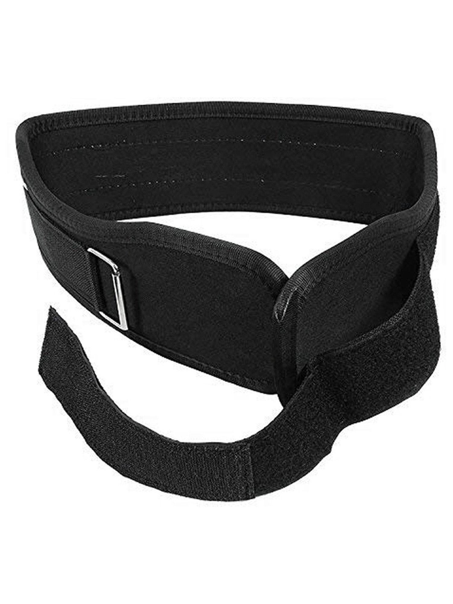 Protoner Weight Lifting Belt with 4 Inches Waist Support Size - Large (Black)