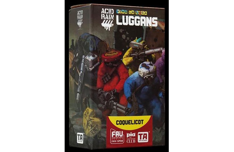 FAV-SP08 Coquelicot Viva La Loca Luggans 1:18 Scale | Acid Rain Fav Action figures