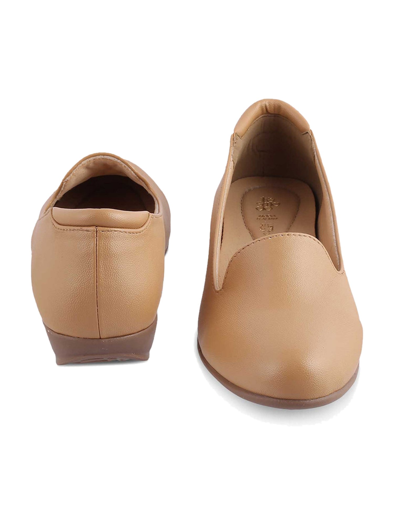 Tresmode Women's Beige Flat Ballets