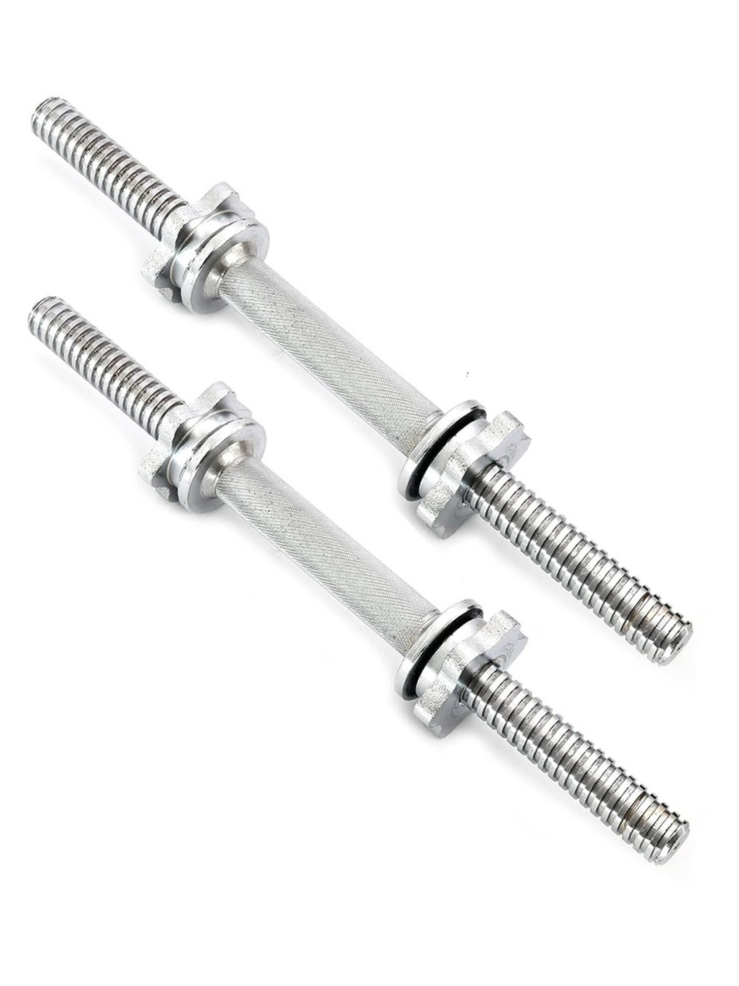 Kakss Cast Iron Spinlock Adjustable Dumbbell For Home Gym, Bodybuilding Fitness (Black) Size - 40KG